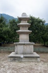국가유산이미지 | 청도 장연사지 동·서 삼층석탑_서 삼층석탑 정면 (촬영년도 : 2015년) 청도 장연사지 동·서 삼층석탑_서 삼층석탑 정면... 