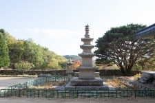 국가유산이미지 | 대구 동화사 금당암 동·서 삼층석탑_동 삼층석탑 후면 (촬영년도 : 2015년) 대구 동화사 금당암 동·서 삼층석탑_동 삼층석탑... 