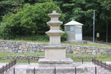 국가유산이미지 | 의령 보천사지 삼층석탑_남측면_건축_2016년... 국립문화재연구소) 의령 보천사지 삼층석탑_남측면_건축_2016년(자료출처... 