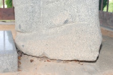 국가유산이미지 | 영동 신항리 석조여래삼존입상 정밀실측조사 영동 신항리 석조여래삼존입상 정밀실측조사