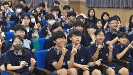 호남대학교 커뮤니티 HNU News 대학뉴스 랄랄라스쿨, 나주 매성중 ‘찾아가는 아트스쿨’ 공연 성료