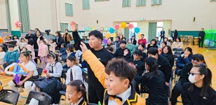 호남대학교 커뮤니티 HNU News 대학뉴스 랄랄라스쿨, 해남삼산초 ‘ 찾아가는 아트스쿨’공연 성료