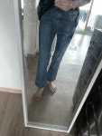 ♥ H O T P I N G ♥ 168 57키로 미디움 롱기장 구매했어요 바지 너무 편하고 핏도 이쁘고 기장이 길어서 좋사용후기 - 핫핑