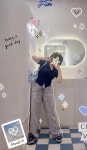 ♥ H O T P I N G ♥ 163/68 사이즈를 가디건은 2 카라티는 1삿는데 둘다 넉넉해서 핏한거 좋아하시면 1이 가사용후기 - 핫핑