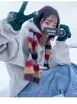 [울40☁️/부드러운터치감] 폼포니 핑거링 울 니트장갑 - ♥핫핑♥ [삿포로☃️][울40][10컬러/스마트터치] 폼포니 핑거링 울 니트장갑... 