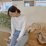 ♥ H O T P I N G ♥ [MADE] 너에게로 퐁당T 긴팔티셔츠[44~99]
