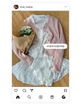 [러블리🤍/프렌치감성/활용도굿][MADE] 소로 V넥 스트랩 프릴 긴팔블라우스 (44~88)-♥핫핑♥ [러블리🤍/프렌치감성/활용도굿][MADE] 소로 V넥... 