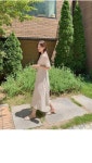 [라인예쁜💗][MADE] 제니아 플레어 스트랩 카라미니원피스[44~99]-♥핫핑♥ [2기장][롱버전출시✨][MADE] 제니아 플레어 스트랩 카라원피스[44... 