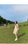 [라인예쁜💗][MADE] 제니아 플레어 스트랩 카라미니원피스[44~99]-♥핫핑♥ [2기장][롱버전출시✨][MADE] 제니아 플레어 스트랩 카라원피스[44... 