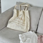 비러브 자수레터링 에코백-♥핫핑♥ 비러브 자수레터링 에코백