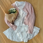 [러블리🤍/프렌치감성/활용도굿][MADE] 소로 V넥 스트랩 프릴 긴팔블라우스 (44~88)-♥핫핑♥ [러블리🤍/프렌치감성/활용도굿][MADE] 소로 V넥... 