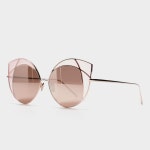 [린다페로우선글라스] LFL856 6 (24K Rose Gold Mirror) 24K로즈골드미러 (LINDA FARROW) - 핫선글라스 [린다페로우선글라스]... 
