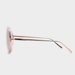 [린다페로우선글라스] LFL758 5 (24K Rose Gold Mirror) 로즈골드미러 (LINDA FARROW) - 핫선글라스 [린다페로우선글라스] LFL758... 