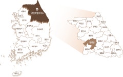 위치와 면적 - 횡성군청