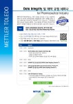 [METTLER TOLEDO] Data Integrity 및 제약 규정 세미나 | 행사 > Bio일정 | BRIC