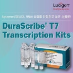 [Lucigen] Aptamer/SELEX, RNAi 실험을 안정하고 높은 수율로! DuraScribe® T7 Transcription Kits | 연구용제품 > Bio마켓 | BRIC