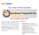 BioVisions QuickDetect™ Rapid ELISA Kits > BRIC BioVisions QuickDetect™ Rapid ELISA Kits