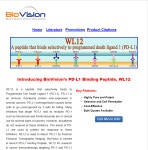 Introducing BioVision’s PD-L1 Binding Peptide, WL12 > BRIC Introducing BioVision’s PD-L1 Binding Peptide, WL12