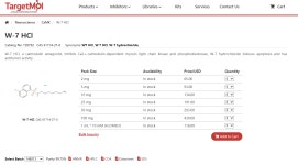 W-7 HCl CAS 61714-27-0 > BRIC W-7 HCl CAS 61714-27-0