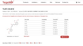 TrxR1-IN-B19 CAS 170950-29-5 | 연구용제품 > Bio마켓 | BRIC TrxR1-IN-B19   CAS 170950-29-5 | 연구용제품 > Bio마켓 | BRIC