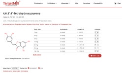 4,6,3,4-Tetrahydroxyaurone CAS 480-70-6 | 연구용제품 > Bio마켓 | BRIC