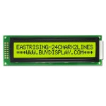 3.3V/5V Character Module 24x2 LCD Display Datasheet,HD44780,Black on YG ERM2402SYG-1 : LCD/디스플레이 > 오픈소스 하드웨어 존... 
