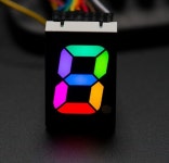 RGB 7 분리 Digit - 1인치 Digit [1399] : 디스플레이 LED/LCD