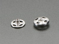 Sewable 스냅 -직경 5mm -24개/1카드 [1126] : FLORA > 웨어러블 > Adafruit > BRAND SHOP > MCU보드/제어모듈