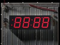 Red 7-segment clock display - 1.2inch digit height [1264] : Adafruit > BRAND SHOP > MCU보드/제어모듈