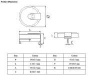 coin 1.0F-H 5.5V : 슈퍼캐패시터 > DIP전해 > 캐패시터 > eZPart > new product