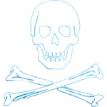 Ice skull 52 icon - Free ice skull icons - Ice icon set