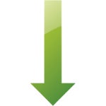 Web 2 green arrow 196 icon - Free web 2 green arrow icons - Web 2 green icon set