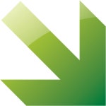 Web 2 green arrow 326 icon - Free web 2 green arrow icons - Web 2 green icon set