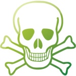 Web 2 green skull 47 icon - Free web 2 green skull icons - Web 2 green icon set