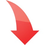 Web 2 red arrow 239 icon - Free web 2 red arrow icons - Web 2 red icon set