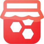 Web 2 red honey icon - Free web 2 red honey icons - Web 2 red icon set