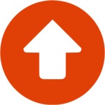 Soylent red up circular icon - Free soylent red arrow icons
