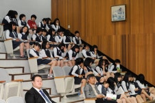 포토갤러리-인천여자중학교 제193회 인천광역시의회 임시회 제2차 본회의 방청 내용 | 인천광역시의회 어린이 의회>함께해요