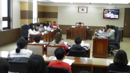 포토갤러리-동방초등학교 학생 의정교실(2015.4.7) 내용 | 인천광역시의회 어린이 의회>함께해요