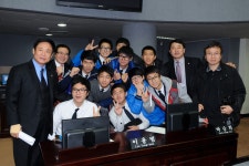 방청갤러리 -계산고등학교 제206회 인천광역시의회 임시회 제2차 본회의 방청 내용 | 인천광역시의회 메인>소통과 참여>방청 방청갤러리... 