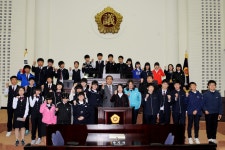 방청갤러리 -인주중학교 제208회 인천광역시의회 임시회 제1차 본회의 방청 내용 | 인천광역시의회 메인>소통과 참여>방청 방청갤러리... 