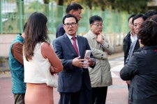 인천시의회 인천안남초등학교 주변 민원현장 방문