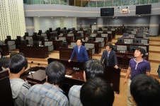 인천시의회 제211회 인천광역시의회 임시회 제2차 본회의 방청_청량중학교