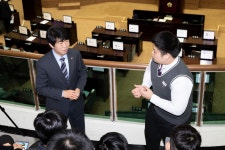 인천시의회 제251회 인천광역시의회 제2차 정례회 제3차 본회의 방청_진산중학교