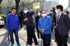 인천시의회 계산초등학교 및 부현동초등학교 통학로 주변 안전한통학로 만들기 민원 현장 방문