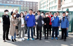 인천시의회 계산초등학교 및 부현동초등학교 통학로 주변 안전한통학로 만들기 민원 현장 방문
