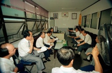 인천시의회 진흥정밀화학(주) 폭발사고 현장시찰