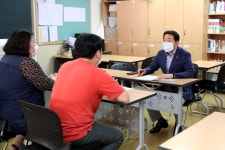 인천시의회 청담고등학교 관계자 간담회