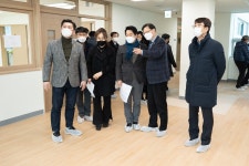 인천시의회 교육위원회 3월 개교예정 신설학교 현장방문(푸른빛 유치원 및 청호초중학교)