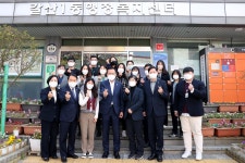 인천시의회 부평구 행정복지센터 직원 격려 방문